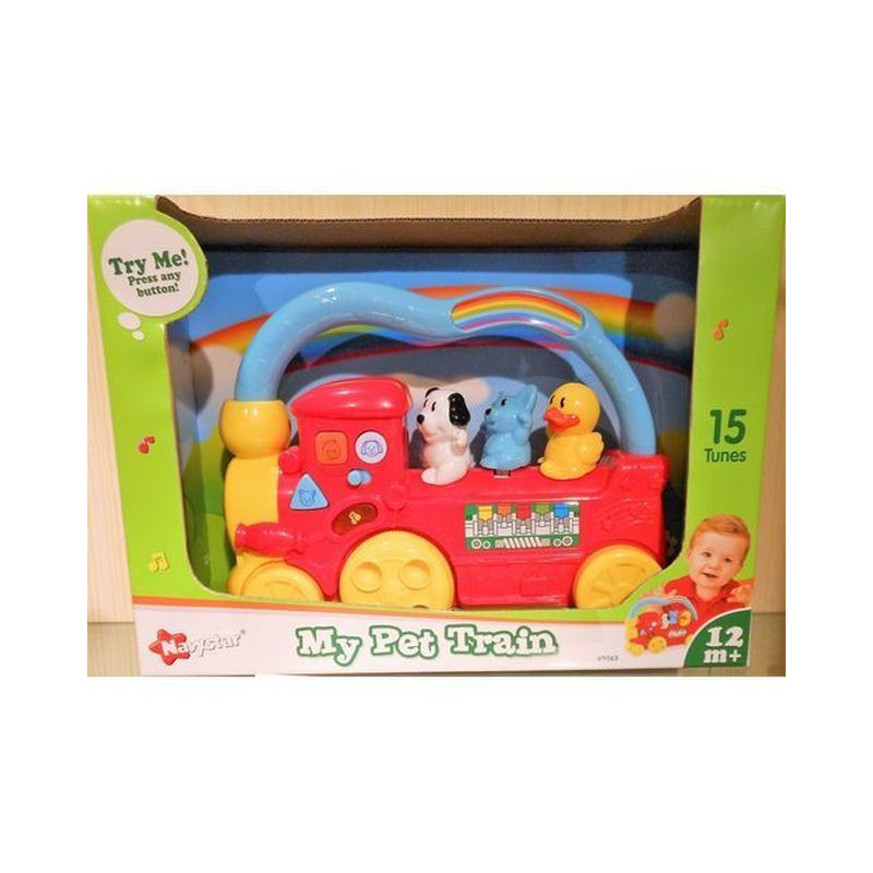 TRENO MUSICALE CON ANIMALI EAN 8010362438962 INGROSSO GIOCHI PRIMA INFANZIA