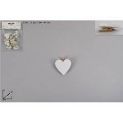 INGROSSO MOLLETTE CUORI 3CM SET