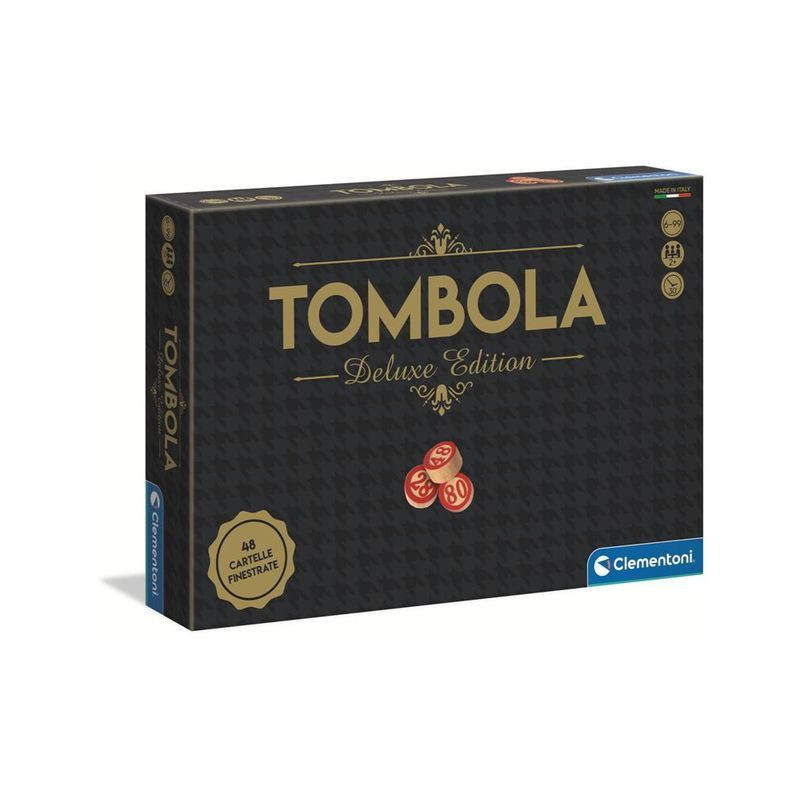 TOMBOLA DELUXE 48 CARTELLE EAN 8005125166305 INGROSSO GIOCHI DI SOCIETA