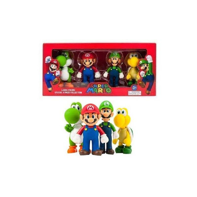 MARIO 4 PERSONAGGI NIF 540 EAN 5055201902115 INGROSSO PERSONAGGI CARTOON E DISNEY