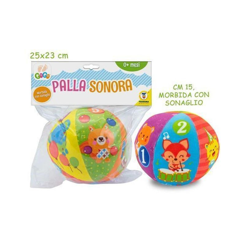 PALLA MORBIDOSA C/SONAGLIO EAN 8017967666615 INGROSSO GIOCHI PRIMA INFANZIA PALLA MORBIDOSA C/SONAGLIO EAN 8017967666615 INGROSSO GIOCHI PRIMA INFANZIA