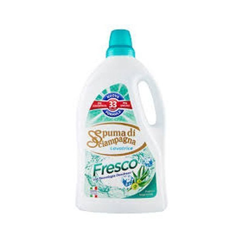 SPUMA LAVATRICE 33LAV. FRESCO 1.815 EAN 8007750001051 INGROSSO DETERSIVI