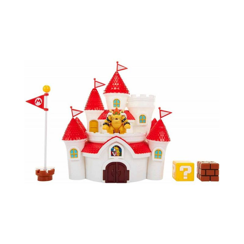 SUPER MARIO CASTELLO DELUXE EAN 0039897585413 INGROSSO SET PERSONAGGI CARTOON