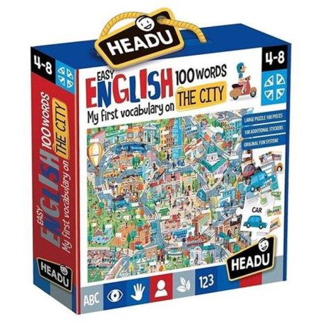EASY ENGLISH 100 WORDS CITY EAN 8059591421000 INGROSSO GIOCHI CREATIVI