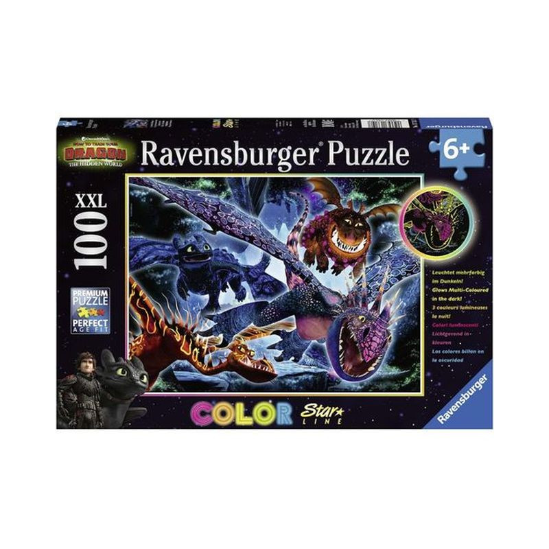 PUZZLE PZ.100 XXL DRAGONS B EAN 4005556137107 INGROSSO PUZZLE CLASSICI