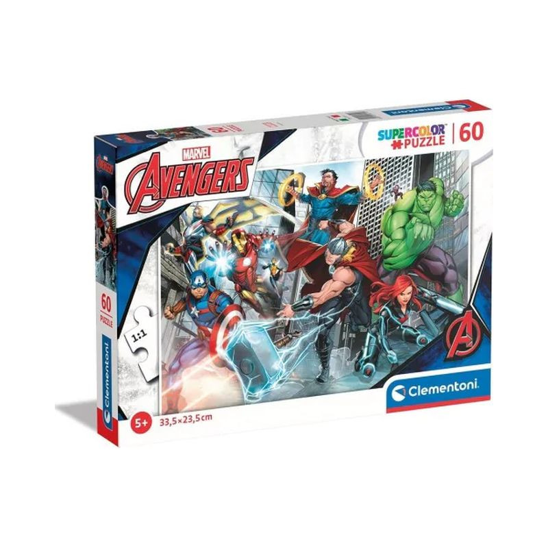 PUZZLE PZ.60 AVENGERS 26112 EAN 8005125261123 INGROSSO PUZZLE CLASSICI