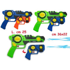 INGROSSO PISTOLA AD ACQUA 2 IN 1