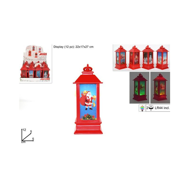 LANTERNA NATALIZIA C/LUCE ASS EAN 8053482031675 INGROSSO OGGETTISTICA NATALIZIA