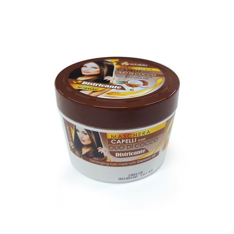MASCHERA CAPELLI OLIO DI COCCO 250ML EAN 8050847576352 INGROSSO CREME