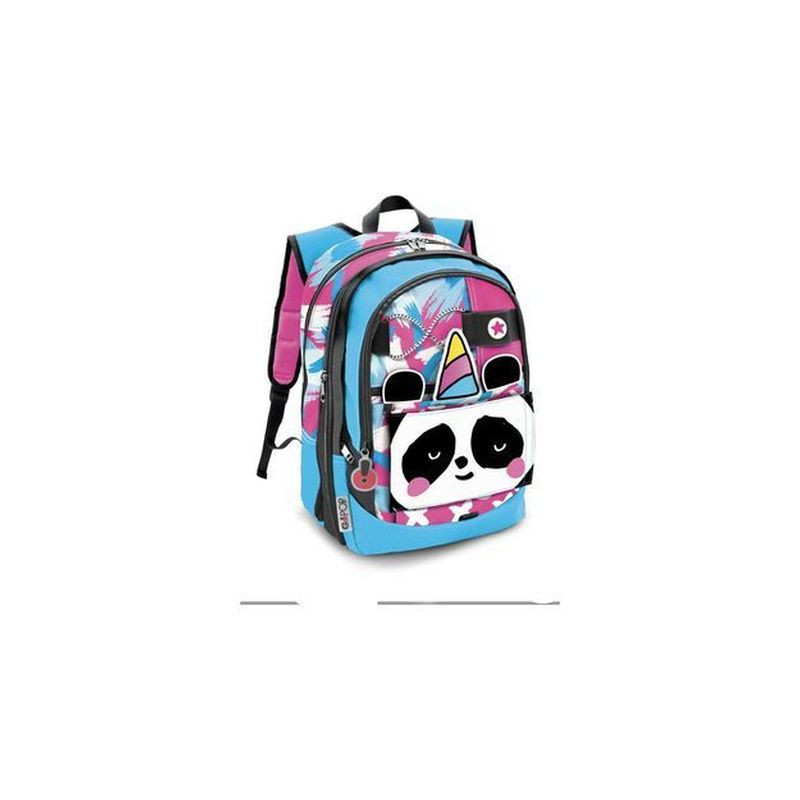 GOPOP 19 ZAINO ESTENSIBILE PANDACORNO EAN 8056379074090 INGROSSO ZAINI SCUOLA