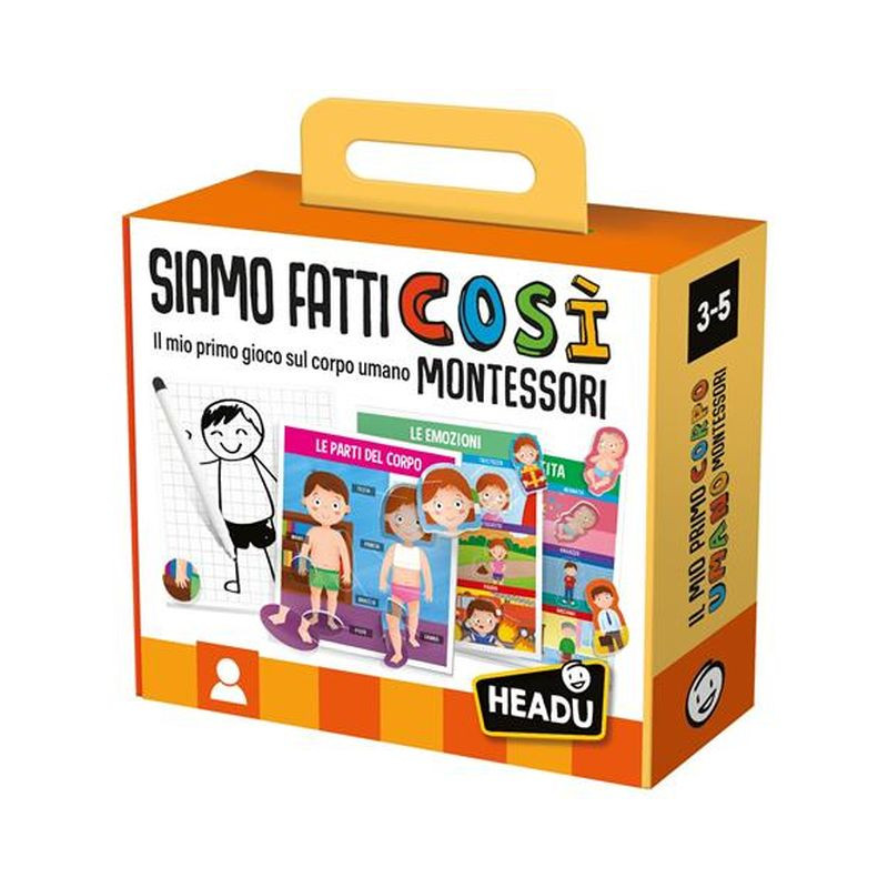 SIAMO FATTI COSI' MONTESSORI EAN 8059591428108 INGROSSO GIOCHI CREATIVI