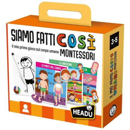 SIAMO FATTI COSI' MONTESSORI EAN 8059591428108 INGROSSO GIOCHI CREATIVI