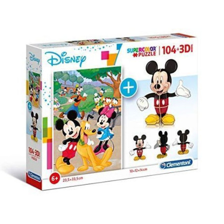 PZL 104 + 3D MODEL MICKEY EAN 8005125201570 INGROSSO PUZZLE CLASSICI