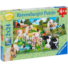 INGROSSO PUZZLE PZ 2 X 24 ANIMAL