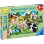 PUZZLE PZ 2 X 24 ANIMAL CLUB EAN 4005556078301 INGROSSO PUZZLE CLASSICI