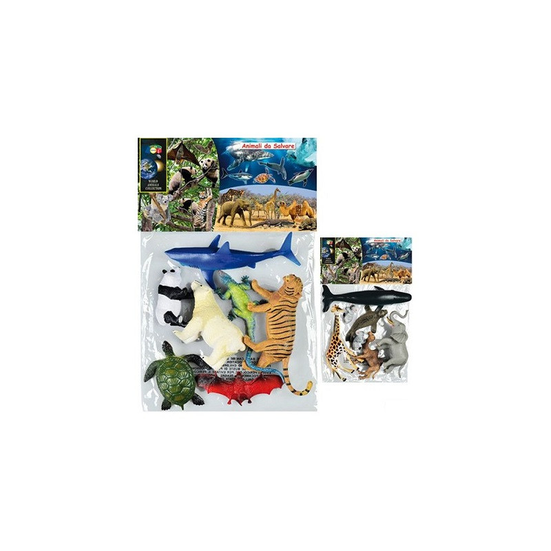 BUSTA ANIMALI DA SALVARE ASS EAN 8034094802594 INGROSSO BUSTE ANIMALI GIOCATTOLO