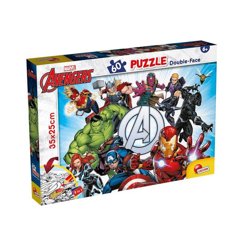 PUZZLE DF M-PLUS 60 AVENGERS EAN 8008324099658 INGROSSO PUZZLE CLASSICI