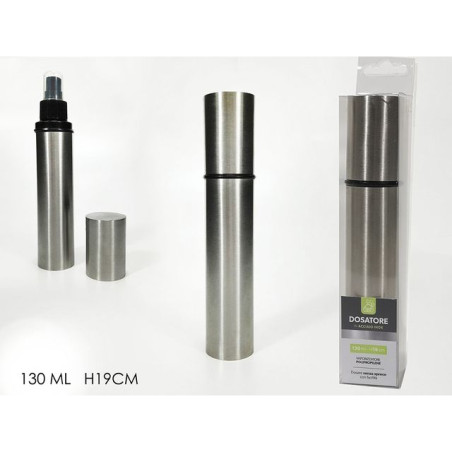 DOSATORE OLIO/ACETO C/VAPORIZ. H.19CM EAN 8015361850142 INGROSSO UTENSILI PER CUCINA