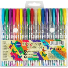 INGROSSO SET 18 PENNE METALLIC E