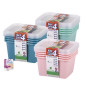 CONTENITORI OVALI TAPERFRESH 4PZ LT.1 EAN 8421701267028 INGROSSO CONTENITORI PER ALIMENTI