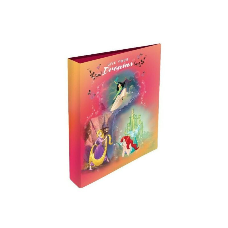 RACCOGLITORE PRINCESS A4 C/ANELLI 35MM EAN 8032780922915 INGROSSO COPERTINE AD ANELLI