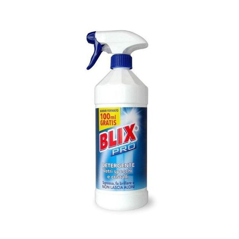 DETERGENTE BLIX VETRI PRO SPRAY ML 750 EAN 8007379001272 INGROSSO DETERSIVI