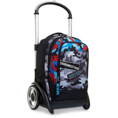 TROLLEY TYRE SEVEN CHALLENGE BOY STONE EAN 8011410620858 INGROSSO ZAINI SCUOLA