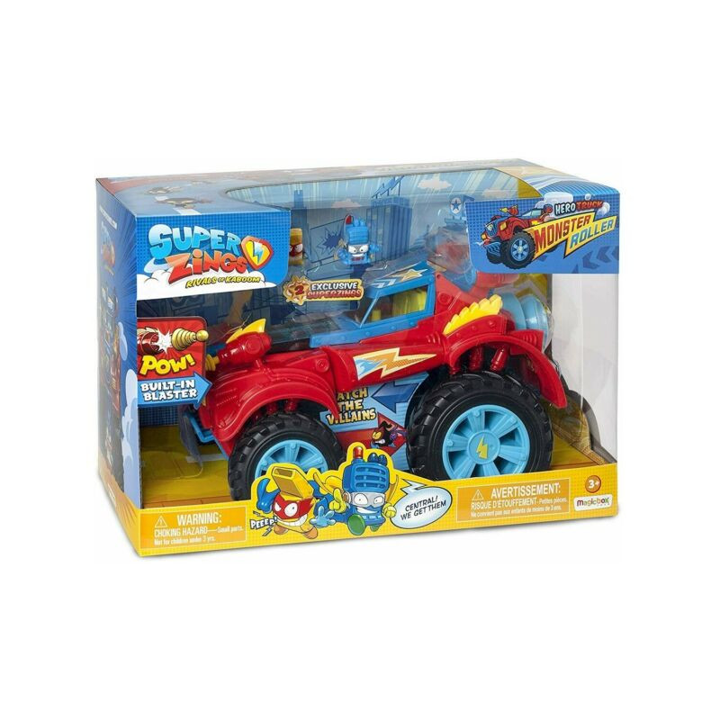 SUPERZINGS S - MONSTER ROLLER EAN 8431618009680 INGROSSO SET PERSONAGGI CARTOON