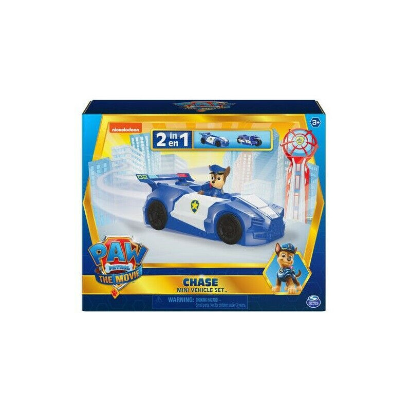 PAW PATROL VEICOLO 2IN1 CHASE EAN 0778988335369 INGROSSO SET PERSONAGGI CARTOON