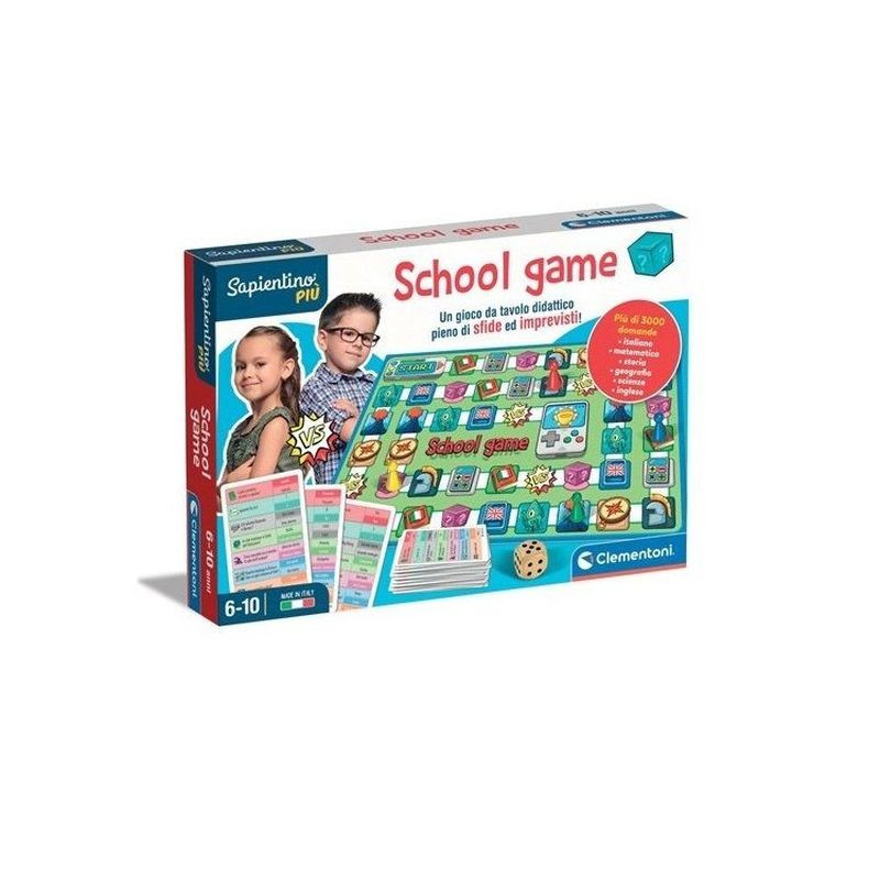 SAPIENTINO PIU' - SCHOOL GAME EAN 8005125163946 INGROSSO GIOCHI SAPIENTINO