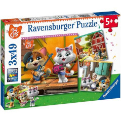 INGROSSO PUZZLE PZ.3X49 44 GATTI