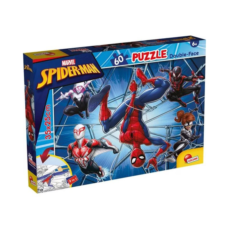 PUZZLE DF M-PLUS 60 SPIDERMAN EAN 8008324099634 INGROSSO PUZZLE CLASSICI