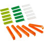CLIPS CHIUDISACCHETTO 10PZ MISURE ASS. EAN 8000061067402 INGROSSO ACCESSORI CUCINA