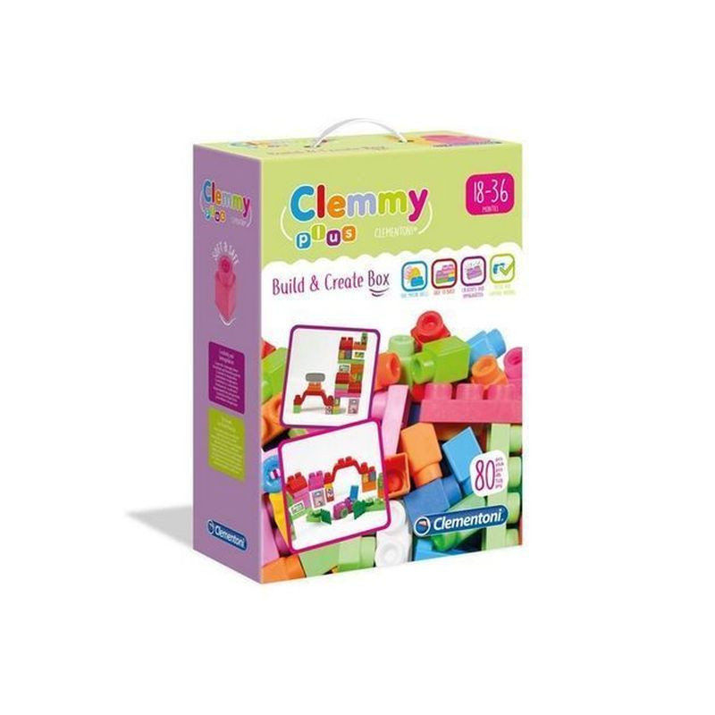 CLEMMY BUILD & CREATE BOX GIRL EAN 8005125172580 INGROSSO GIOCHI PRIMA INFANZIA