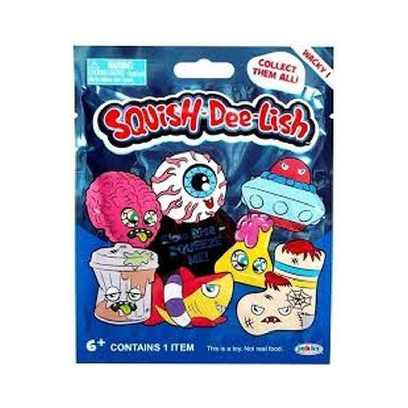 SQUISH DEE LISH WACKY SERIES 1 EAN 0039897505824 INGROSSO GIOCHI DA EDICOLA