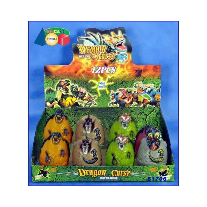 SET UOVO C/MOSTRO ASS.CON LUCE EAN 8034094800880 INGROSSO GIOCHI DA EDICOLA