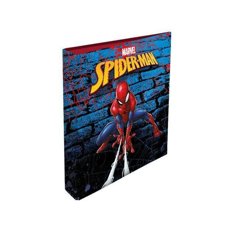 RACCOGLITORE SPIDERMAN A4 C/ANELLI 35MM EAN 8032780922908 INGROSSO COPERTINE AD ANELLI