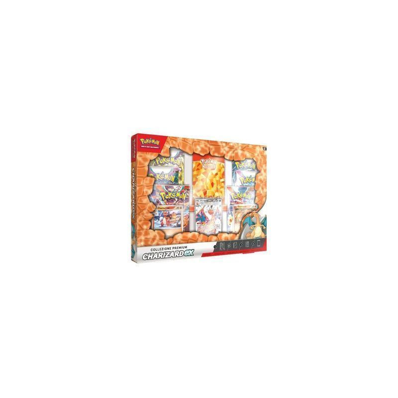 POKEMON COLLEZIONE PREMIUM CHARIZARD EX EAN 0820650603211 INGROSSO GIOCHI DI CARTE