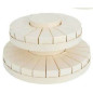 TORTA 2 PIANI BIANCA 42 SCATOLETTE D.38 EAN 8052440868094 INGROSSO NASTRI E CONTENITORI PER BOMBONIERE