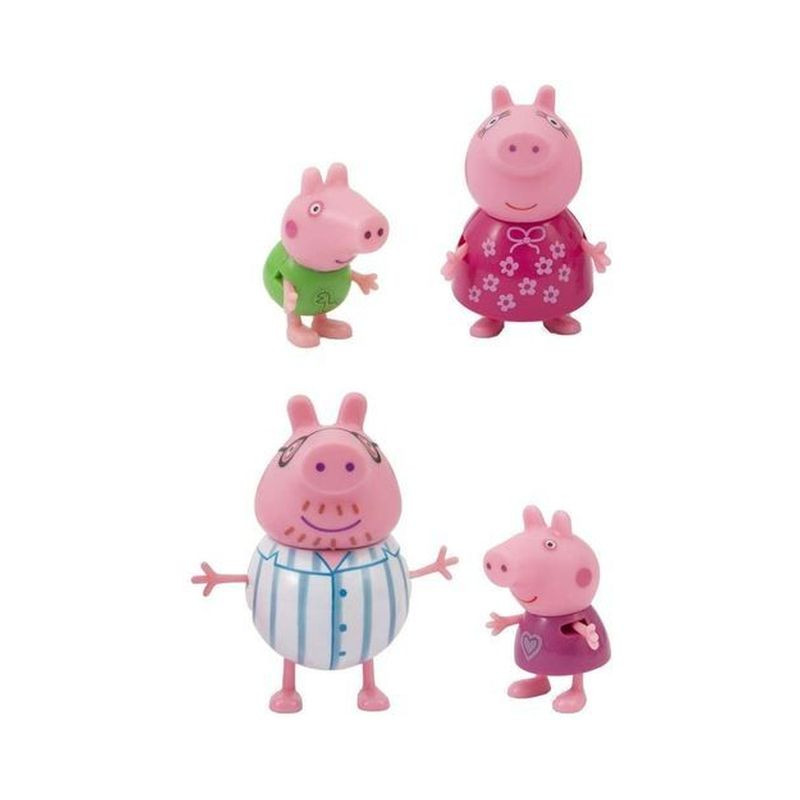 PEPPA PIG SET FAMIGLIA REFRESH EAN 8056379101987 INGROSSO PERSONAGGI CARTOON E DISNEY