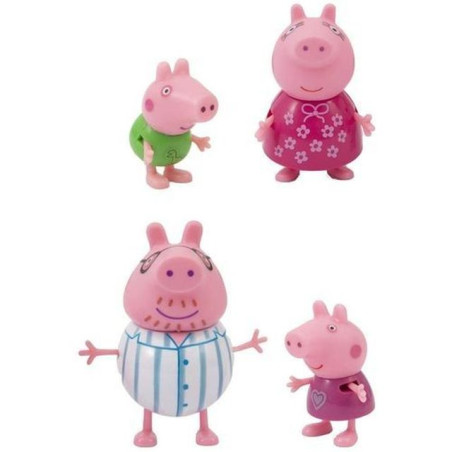 PEPPA PIG SET FAMIGLIA REFRESH EAN 8056379101987 INGROSSO PERSONAGGI CARTOON E DISNEY