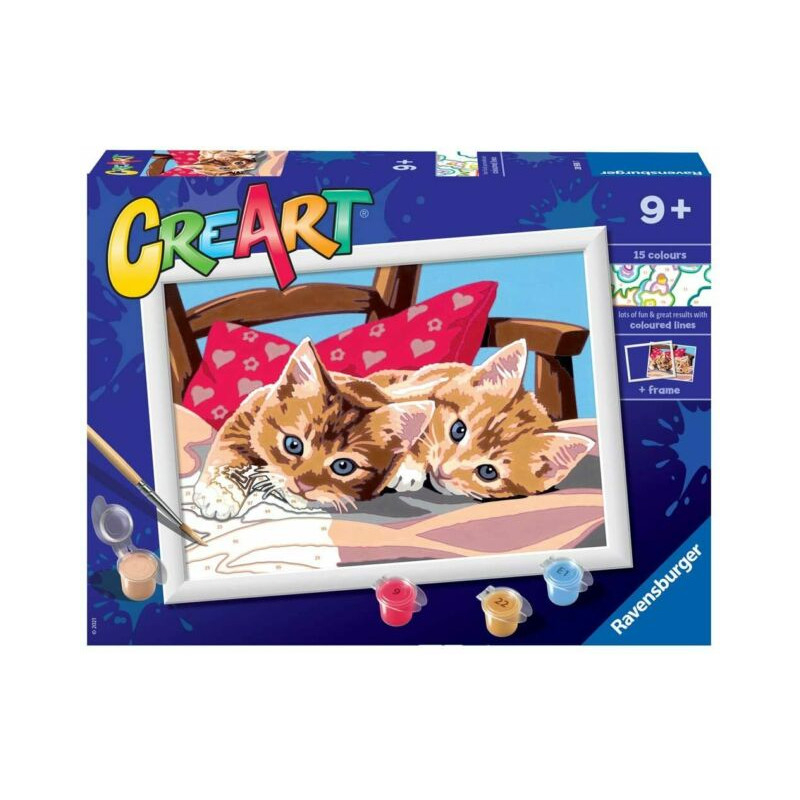 CREART D - GATTINI SUL CUSCINO EAN 4005556289387 INGROSSO GIOCHI CREATIVI