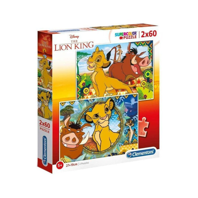 PUZZLE PZ.2X60 LION KING 21604