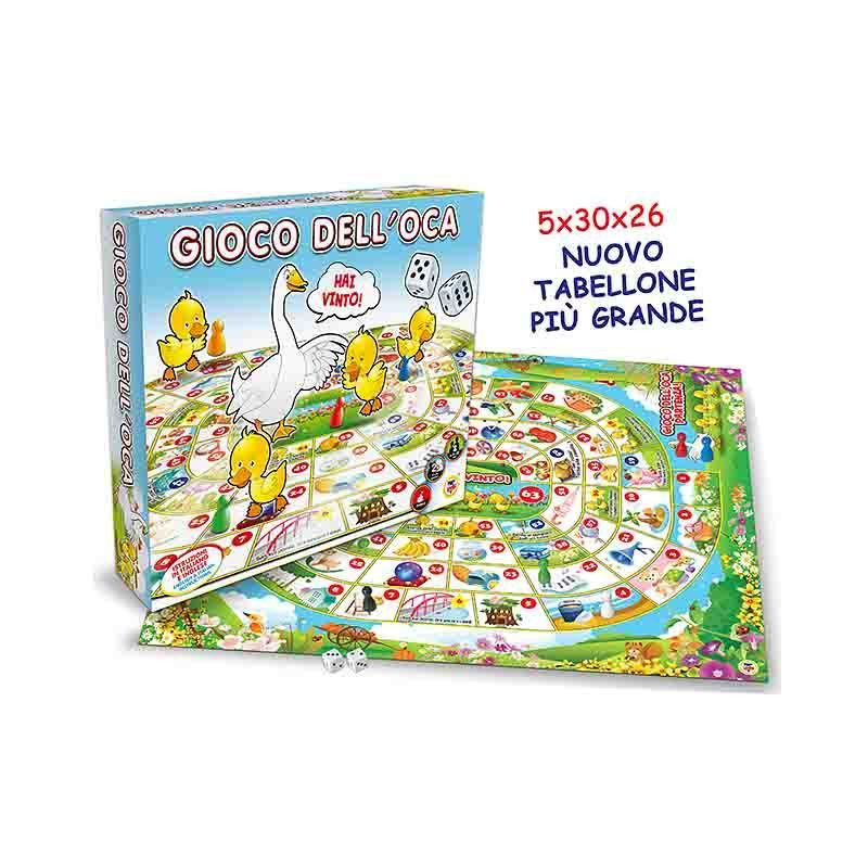 GIOCO DELL'OCA VERSIONE GRANDE EAN 8017967623649 INGROSSO GIOCHI DI SOCIETA