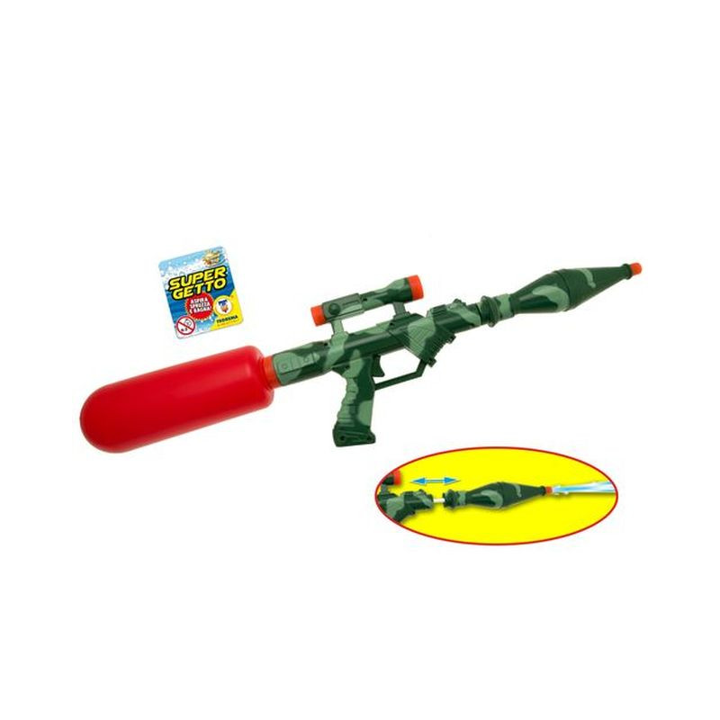 SUPERGETTO PISTOLA AD ACQUA MILITARE EAN 8017967654605 INGROSSO PISTOLE ACQUA E SPRUZZATORI