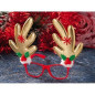 DECOR NAT OCCH ASS3COL CM15.5X22 EAN 8021785585317 INGROSSO OGGETTISTICA NATALIZIA