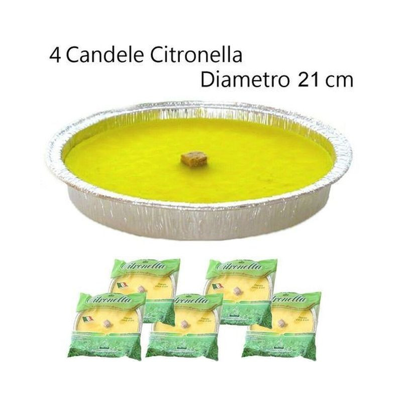 CITRONELLA FIACCOLA ALLUMINIO 14X2.2 EAN 8026871010278 INGROSSO ARTICOLI CAMPEGGIO