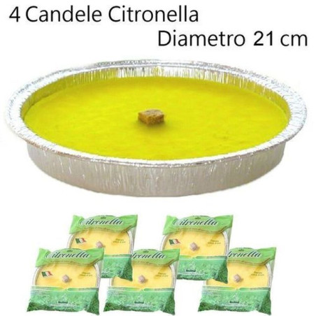 CITRONELLA FIACCOLA ALLUMINIO 14X2.2 EAN 8026871010278 INGROSSO ARTICOLI CAMPEGGIO