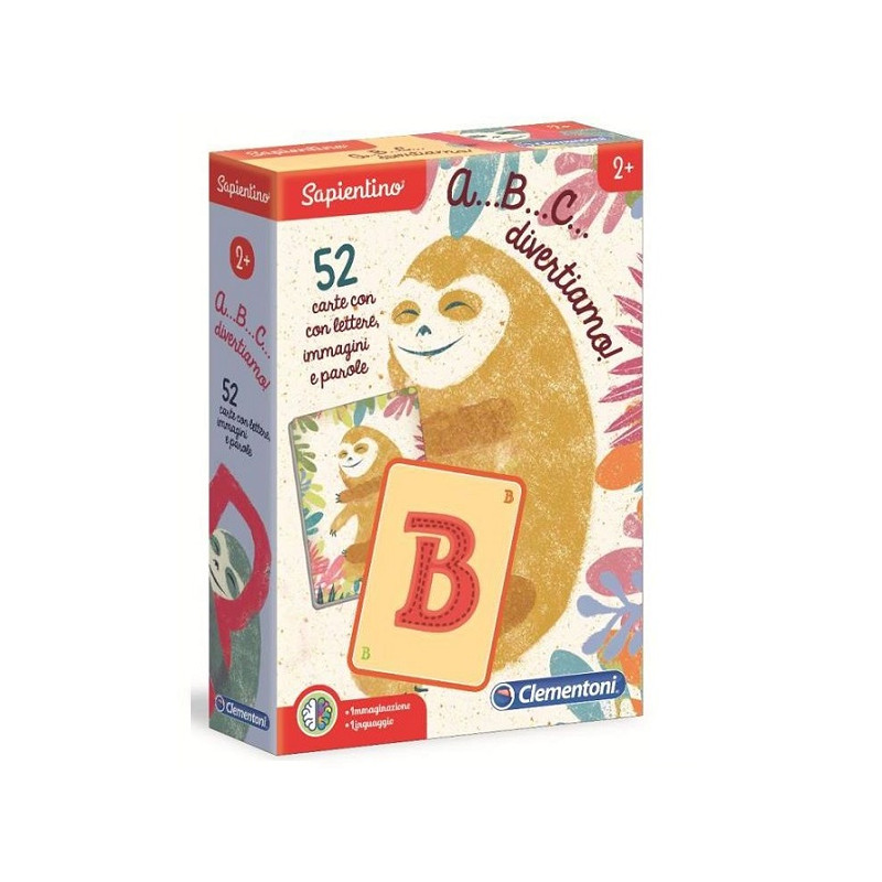 A B C ... DIVERTIAMO CLEMENTONI EAN 8005125161232 INGROSSO GIOCHI SAPIENTINO