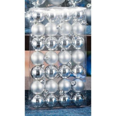 INGROSSO PALLINE NATALE ARGENTO